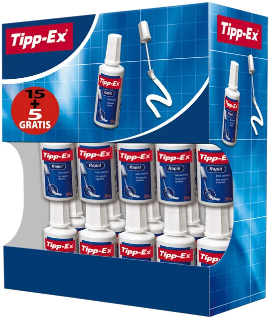 Correctievloeistof Tipp-Ex Rapid foam 20ml foam