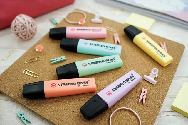 Markeerstift STABILO BOSS 70/15 bureauset pastel