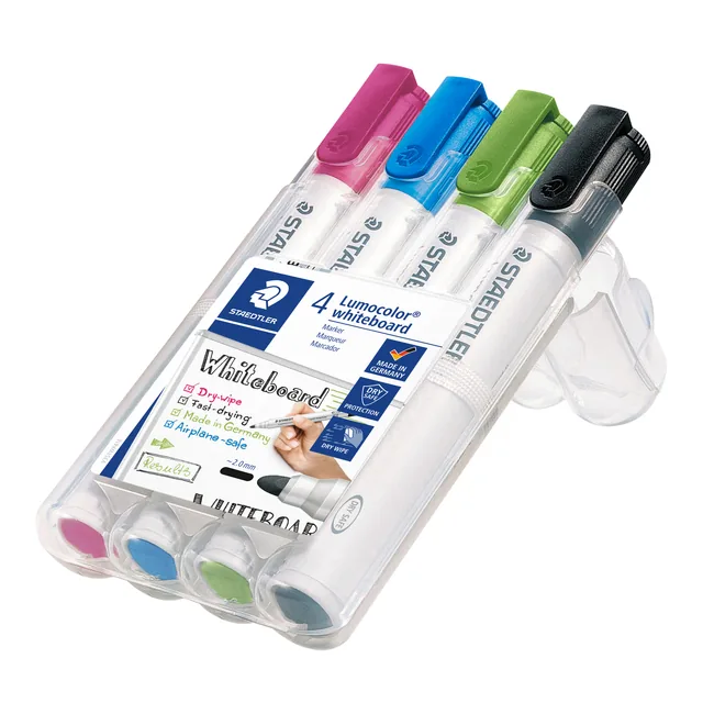 Whiteboardmarker Staedtler Lumo 351 4st fun