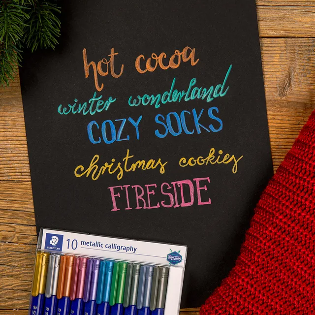 Kalligrafiepen Staedtler metallic ass