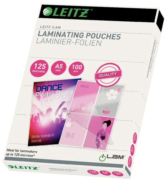 Lamineerhoes Leitz iLAM A5 2x125micron EVA