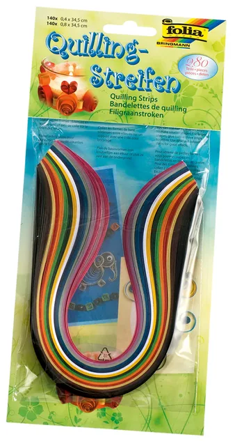 Filigraanstrk Folia 0.4x34.5cm en 0.8x34.5cm 280st