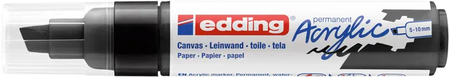 Acrylmarker edding e-5000 breed zwart
