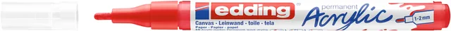 Acrylmarker edding e-5300 F verkeersrood