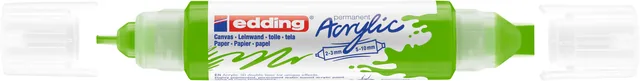 Acrylmarker edding e-5400 3D double liner geelgn