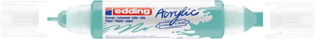Acrylmarker edding e-5400 3D double liner opu turq