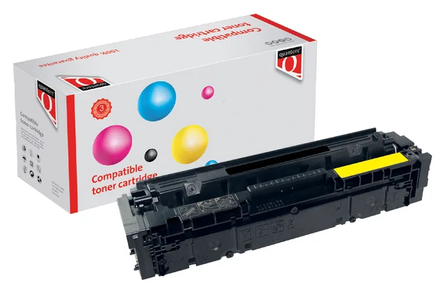 Tonercartridge Qua Can 054 Geel