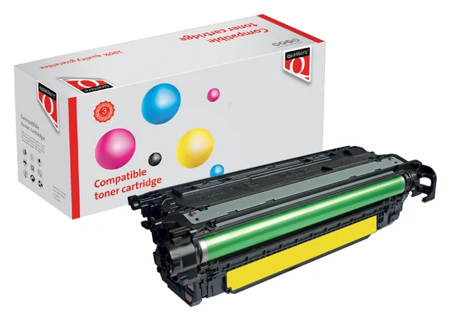 Tonercartridge Quantore HP 646A CF032A geel