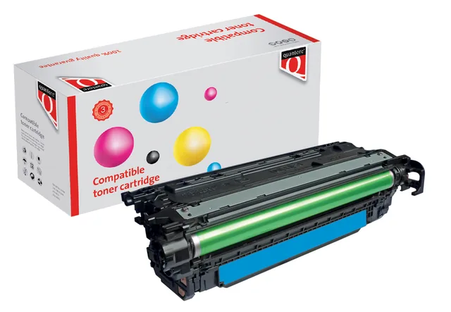 Tonercartridge Quantore HP 646A CF031A blauw