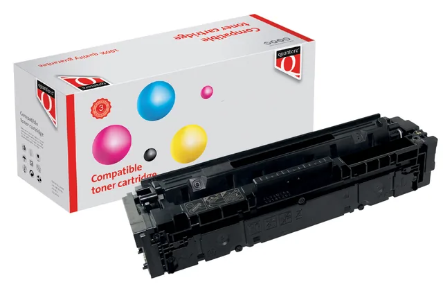 Tonercartridge Qua Can 054 zwart