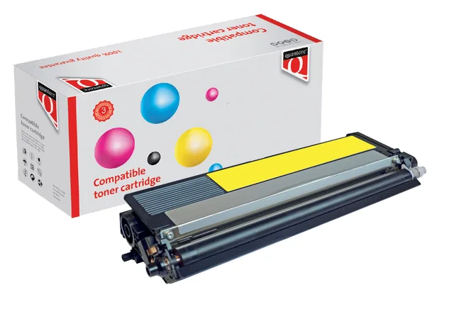 Toner Quantore  Brother TN-320Y Geel