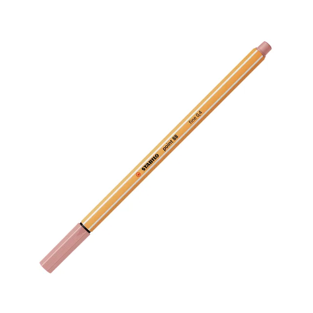 Fineliner STABILO point 88/28 F donkerblush
