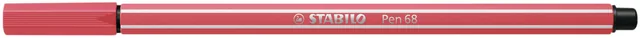 Viltstift STABILO Pen 68/47 M roestig rood