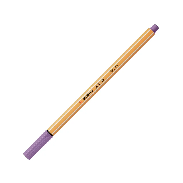 Fineliner STABILO point 88/62 F pruimenpaars