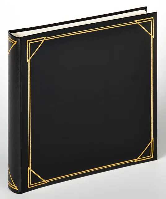Fotoalbum walther design standaard 30x30cm zwart