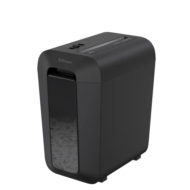 Papiervernietiger Fellowes LX65 4x40mm zwart