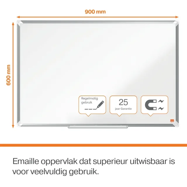 Whiteboard Nobo Premium Plus 60x90cm emaille