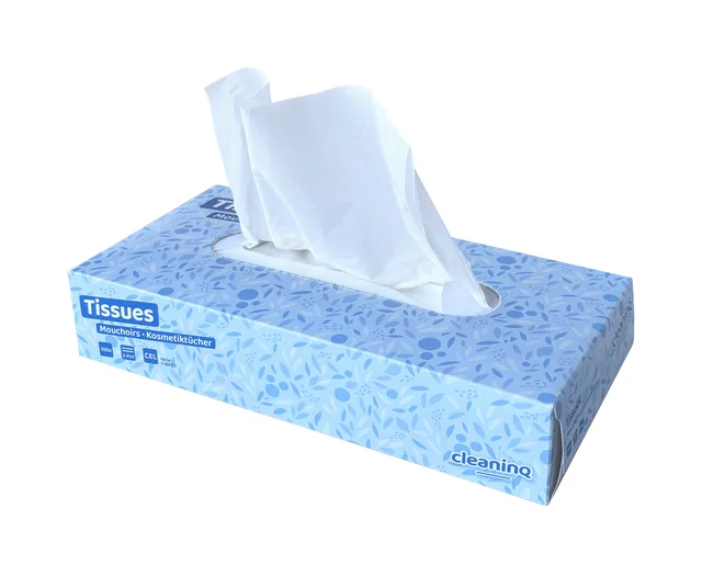 Facial tissues Cleaninq F1 100 vel wit