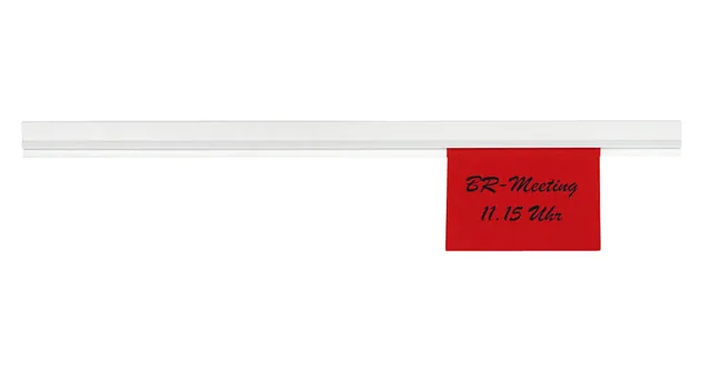 Wandlijst MAUL Express rail 50cm zelfklevend wit