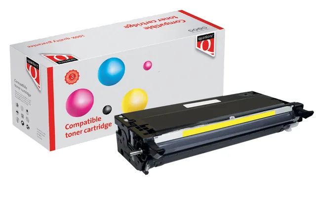 Tonercartridge Qua Dell 593-10221 Geel