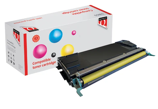 Tonercartridge Quantore  Lexmark C748H1YG geel