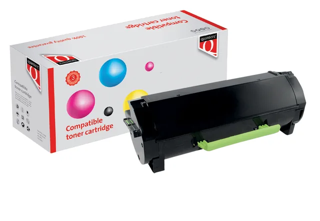 Tonercartridge Quantore  Lexmark 24B6186 zwart