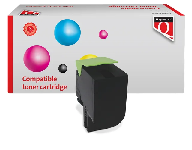 Tonercartridge Quantore  Lexmark 71B20K0 zwart