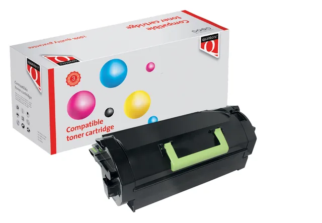 Tonercartridge Quantore  Lexmark 62D2000 zwart