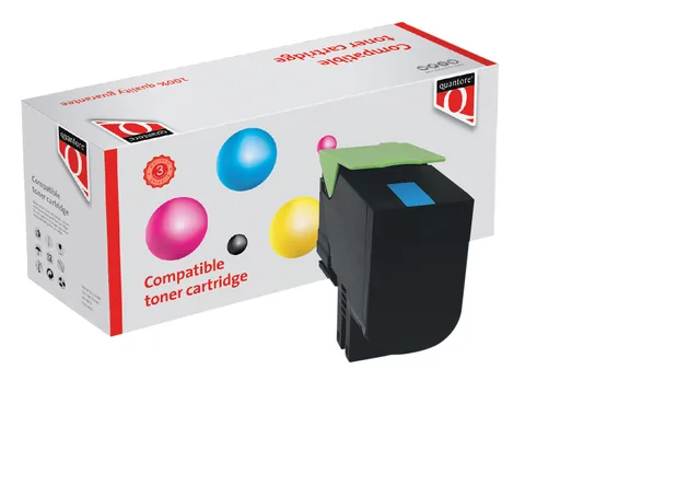 Tonercartridge Quantore  Lexmark 80C2HC0 blauw