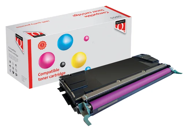 Tonercartridge Quantore  Lexmark C748H1MG rood