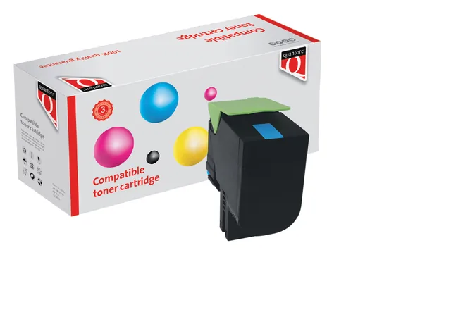 Tonercartridge Quantore  Lexmark 80C2SC0 blauw