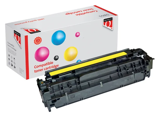 Tonercartridge Qua Can Crg-718y Geel