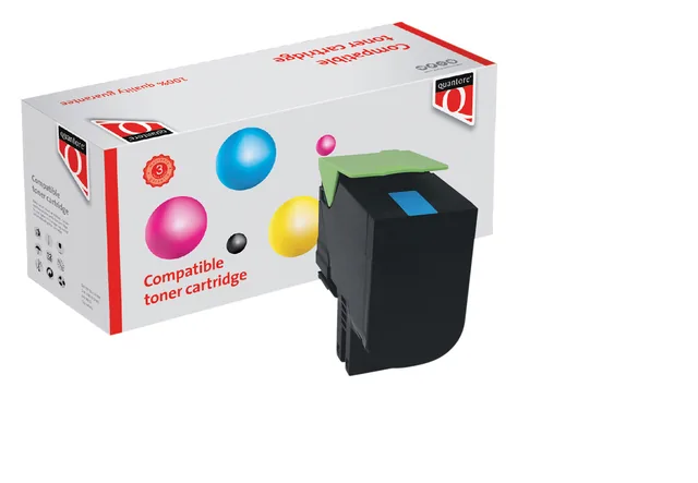 Tonercartridge Quantore  Lexmark 80C2XC0 blauw