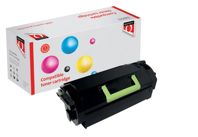 Tonercartridge Quantore  Lexmark 62D2X00 zwart