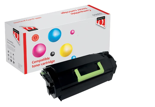 Tonercartridge Quantore  Lexmark 62D2H00 zwart