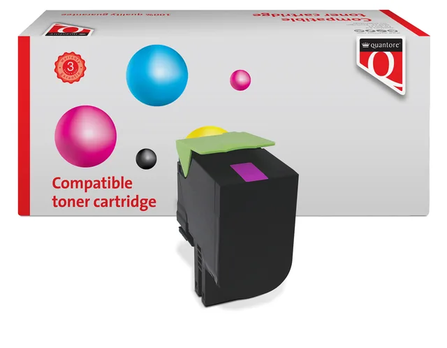 Tonercartridge Quantore  Lexmark 71B20M0 rood