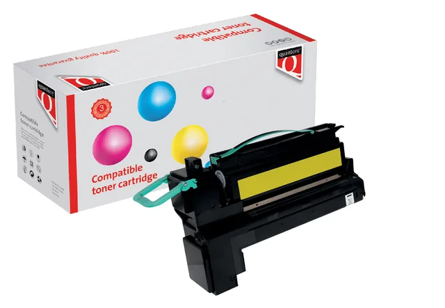 Tonercartridge Quantore  Lexmark X792X2YG geel