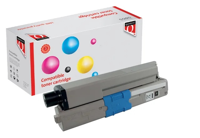Toner Quantore  Oki 46508712 zwart