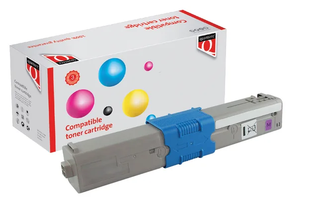 Toner Quantore  Oki 46507614 rood