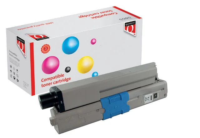 Toner Quantore  Oki 46490608 zwart
