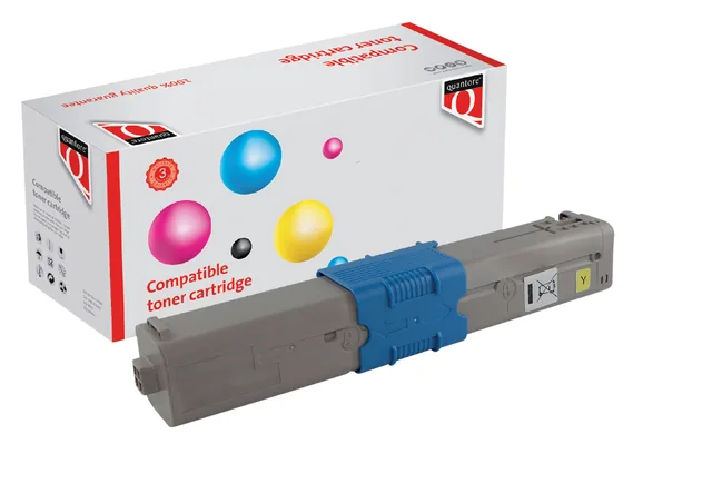 Toner Quantore  Oki 46471101 geel