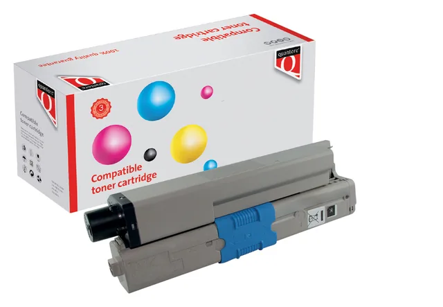 Toner Quantore  Oki 46471104 zwart
