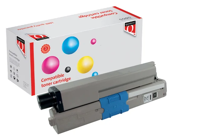 Tonercartridge Qua Oki 46507616 zwart