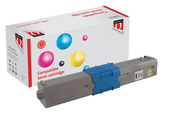 Toner Quantore  Oki 46490605 geel