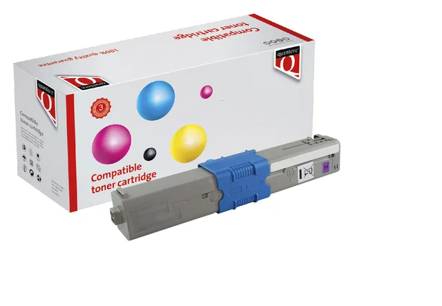 Toner Quantore  Oki 46508710 rood