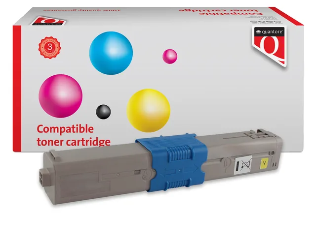 Toner Quantore  Oki 46507613 geel