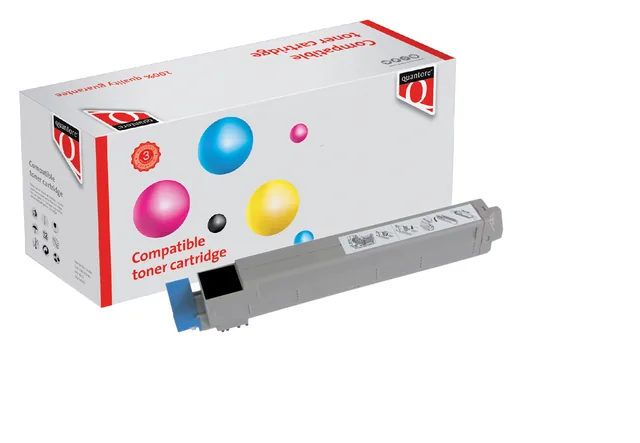 Tonercartridge Quantore Oki 44643004 zwart