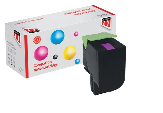 Tonercartridge Quantore  Lexmark 24B6009 rood