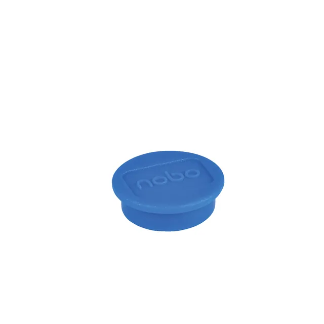 Magneet Nobo 24mm blauw 10 stuks