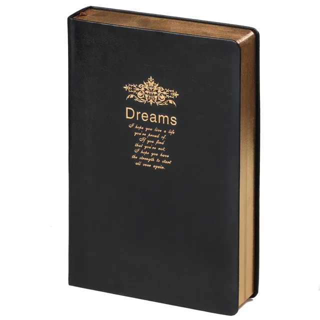 Notitieboek Kalpa Dreams 214x145x40mm zwart 416pag